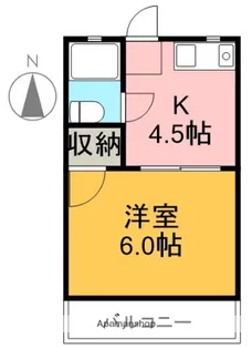 坪井電気ビル【3階】の間取り