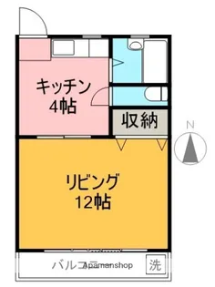 坪井電気ビル【2階】の間取り