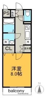 アラニⅡ【4階】の間取り