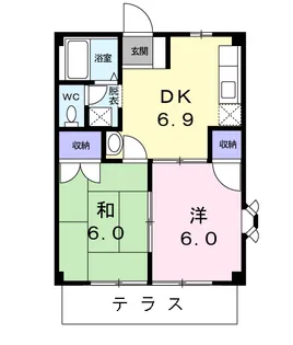 ユニオンM【1階】の間取り