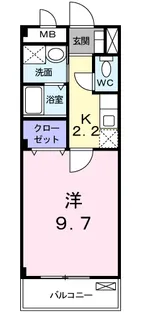 COMFORT八田【2階】の間取り