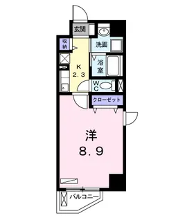 ストーンブリッジ名駅【3階】の間取り