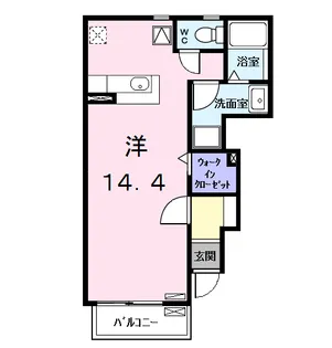 サニーシーズン【1階】の間取り