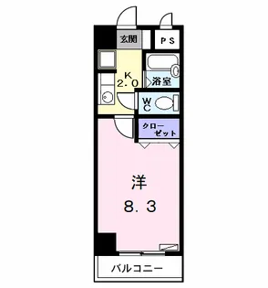 ネオサイト【3階】の間取り