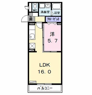 ブリーゼサヤカ【2階】の間取り