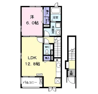 フォレスティー21【2階】の間取り