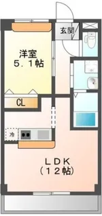 エクシードJINⅡ【3階】の間取り