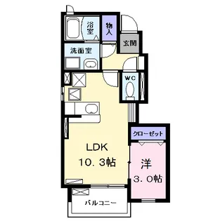 馬車道館【1階】の間取り