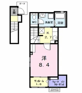 ステイブルホーム【2階】の間取り