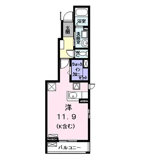 FT.PLACE【1階】の間取り