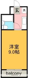 ハイファームマンション【2階】の間取り
