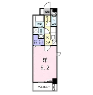 ヴィラ清寿【3階】の間取り