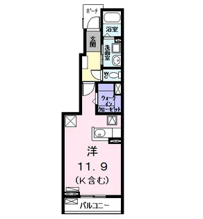 AZガーデン・ヒル【1階】の間取り