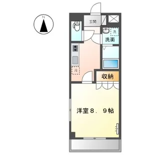 ソアレ東海通【2階】の間取り