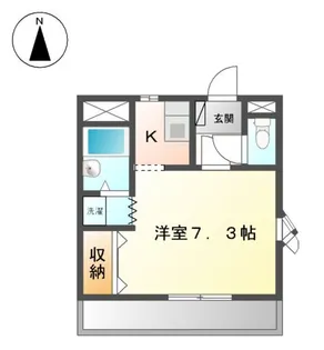 コンフォース藤【2階】の間取り