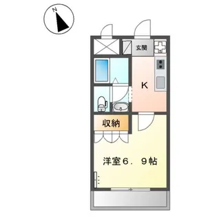 ルミナスハイム【1階】の間取り