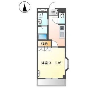 ルミナス H&T【2階】の間取り
