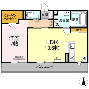 Le Merci【3階】の間取り