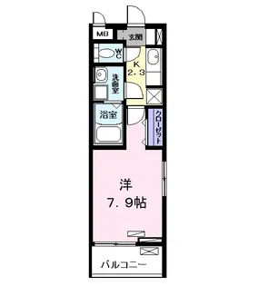 ライツ【3階】の間取り