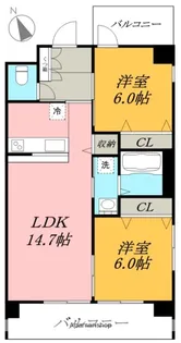 普(あまね)【3階】の間取り