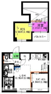 Le Lien Link(ルリアンリンク)【1階】の間取り