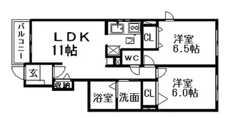 こころ【1階】の間取り