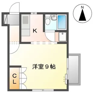 アップルハイランド【2階】の間取り