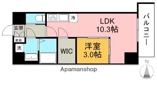 BMG RESIDENCE【501号室】の間取り