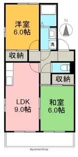サンハイムY.S【1階】の間取り