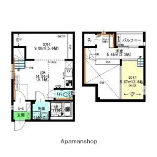 VELO KOMOTOHONMACHI(ヴェロコモトホンマチ)【1階】の間取り
