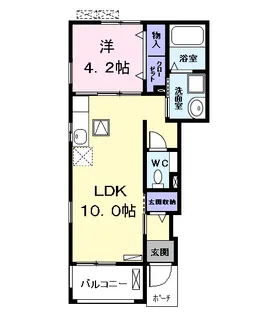 フレーシュ【1階】の間取り