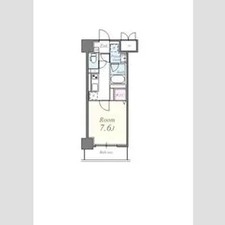 リベルティア【9階】の間取り