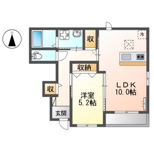 アリエッタ【1階】の間取り