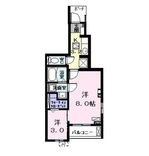 エアリー【1階】の間取り