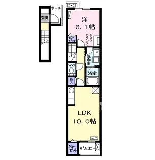 バーベナ(Verbena)【2階】の間取り