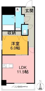 コートシャイン【4階】の間取り