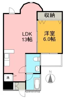 SKビルディング2【4階】の間取り