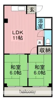 第2リバーサイド清水.【1階】の間取り