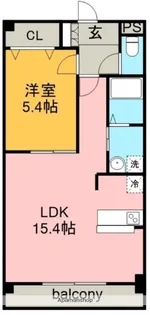 ロイヤルガーデン秋葉【2階】の間取り