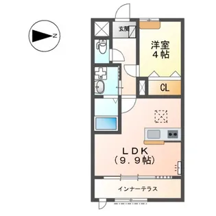 ソアール・エルク【102号室】の間取り