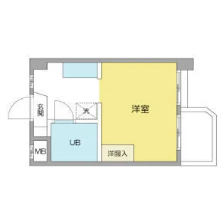 サンライズノリタケ【3E号室】の間取り