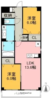 コンフォータブル【2階】の間取り