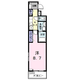 カーサ大塩【2階】の間取り