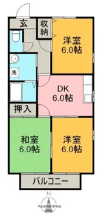 ロイヤルパレスⅡ【1階】の間取り
