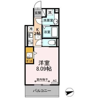 ホヌ【1階】の間取り