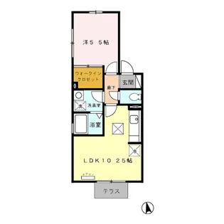 ライフステージⅡ【1階】の間取り