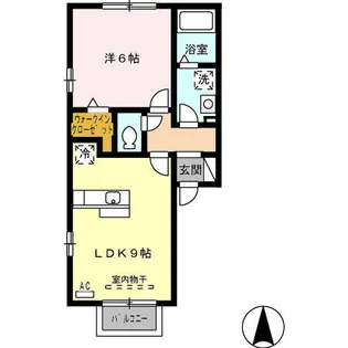 エヴリシング【2階】の間取り