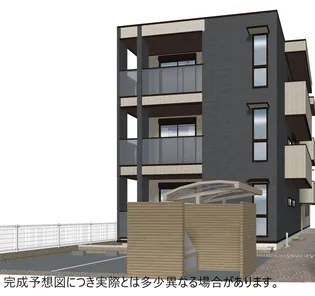 ルサンティエ荒子B【1階】の外観