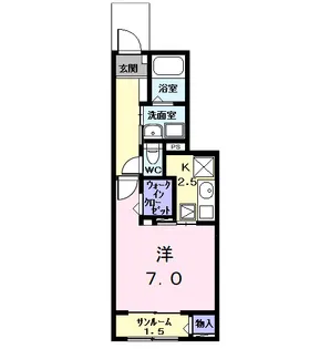ガーデンプラザ Ⅱ【1階】の間取り
