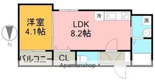 グランディール高畑【3階】の間取り